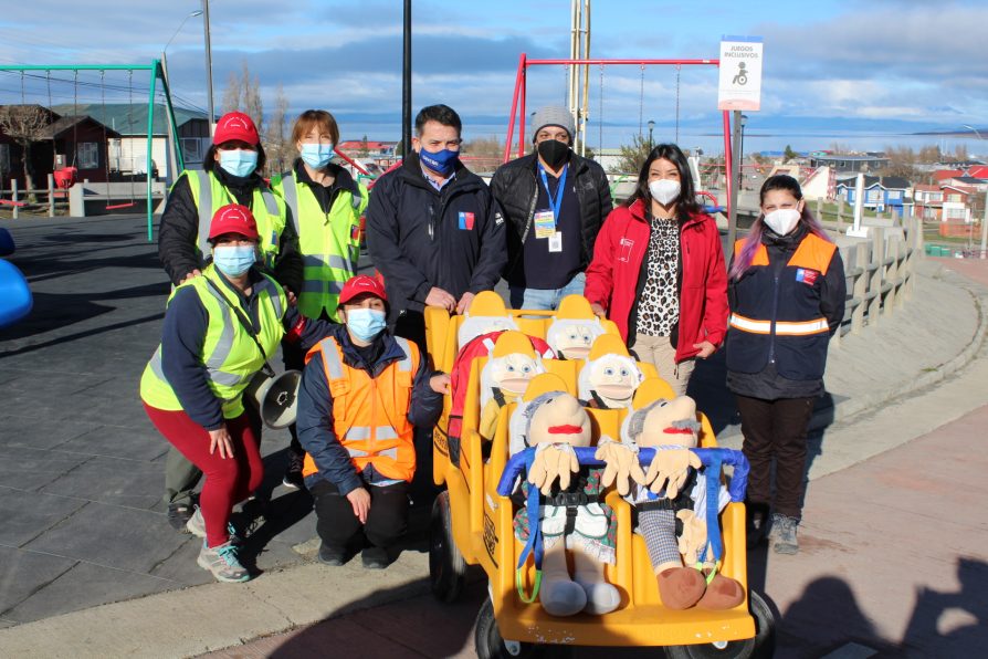 ONEMI organizó simulacro de emergencia escolar en Natales