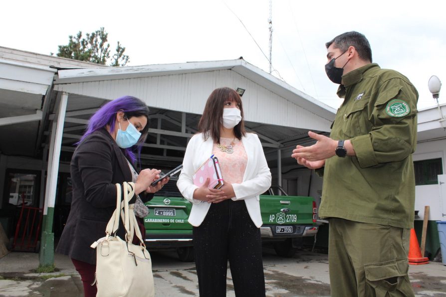 DPP Romina Álvarez visitó 2a Comisaría de Carabineros de Puerto Natales