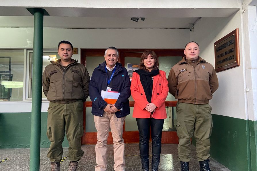 Delegación Provincial, Mop y Carabineros revisaron ejes estratégicos para construcción de Segunda Comisaría en Puerto Natales