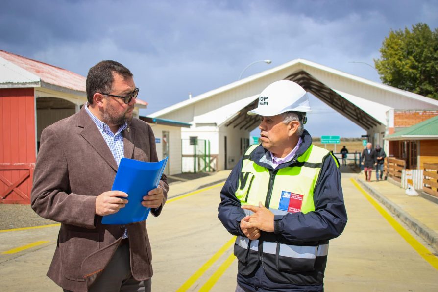 Autoridades realizan recepción de obras por mejoramiento de ruta en complejo fronterizo Casas Viejas de Puerto Natales