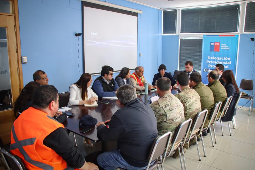 Realizan Cogrid Provincial preventivo de incendios forestales en Última Esperanza