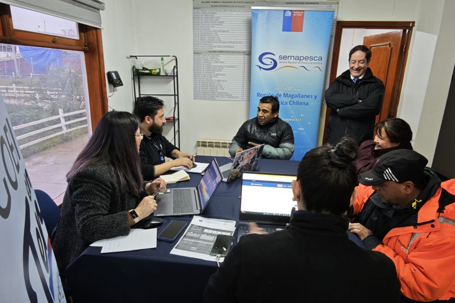 Gobierno en Terreno acercó beneficios y servicios a pescadores artesanales de Puerto Natales